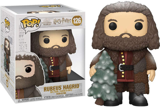 Funko Pop! Harry Potter: Holiday - 6' Rubeus Hagrid 1- Figura in Vinile da Collezione - Idea Regalo - Merchandising Ufficiale - Giocattoli per Bambini e Adulti - Movies Fans