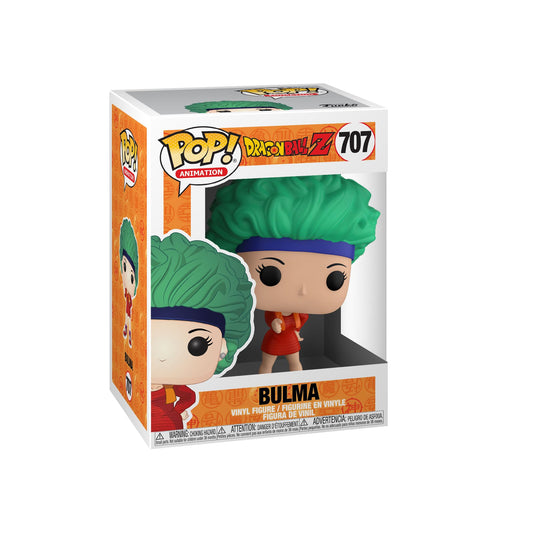 Funko Pop! Animation: Dragon Ball Z - Bulma Dragonball - Figura in Vinile da Collezione - Idea Regalo - Merchandising Ufficiale - Giocattoli per Bambini e Adulti - Anime Fans