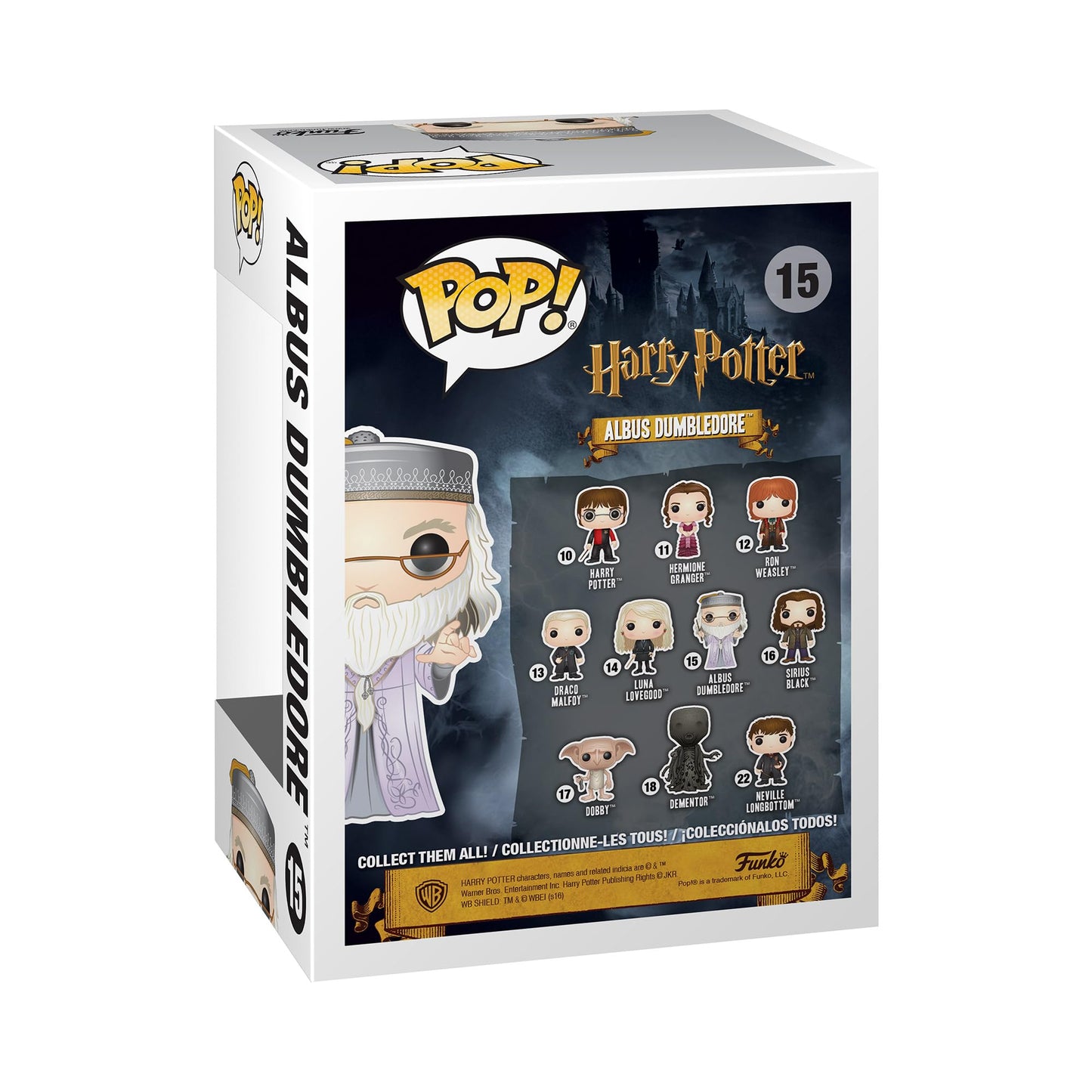 Funko Pop! Movies: Harry Potter - Albus Dumbledore - (Wand) - Albus Silente- Figura in Vinile da Collezione - Idea Regalo - Merchandising Ufficiale - Giocattoli per Bambini e Adulti