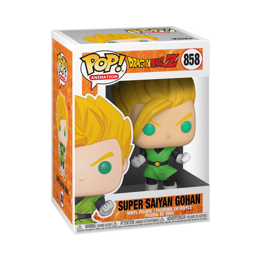 Funko Pop! Animation: Dragon Ball Z S8-Super Saiyan Gohan Dragonball SS - Figura in Vinile da Collezione - Idea Regalo - Merchandising Ufficiale - Giocattoli per Bambini e Adulti - Anime Fans
