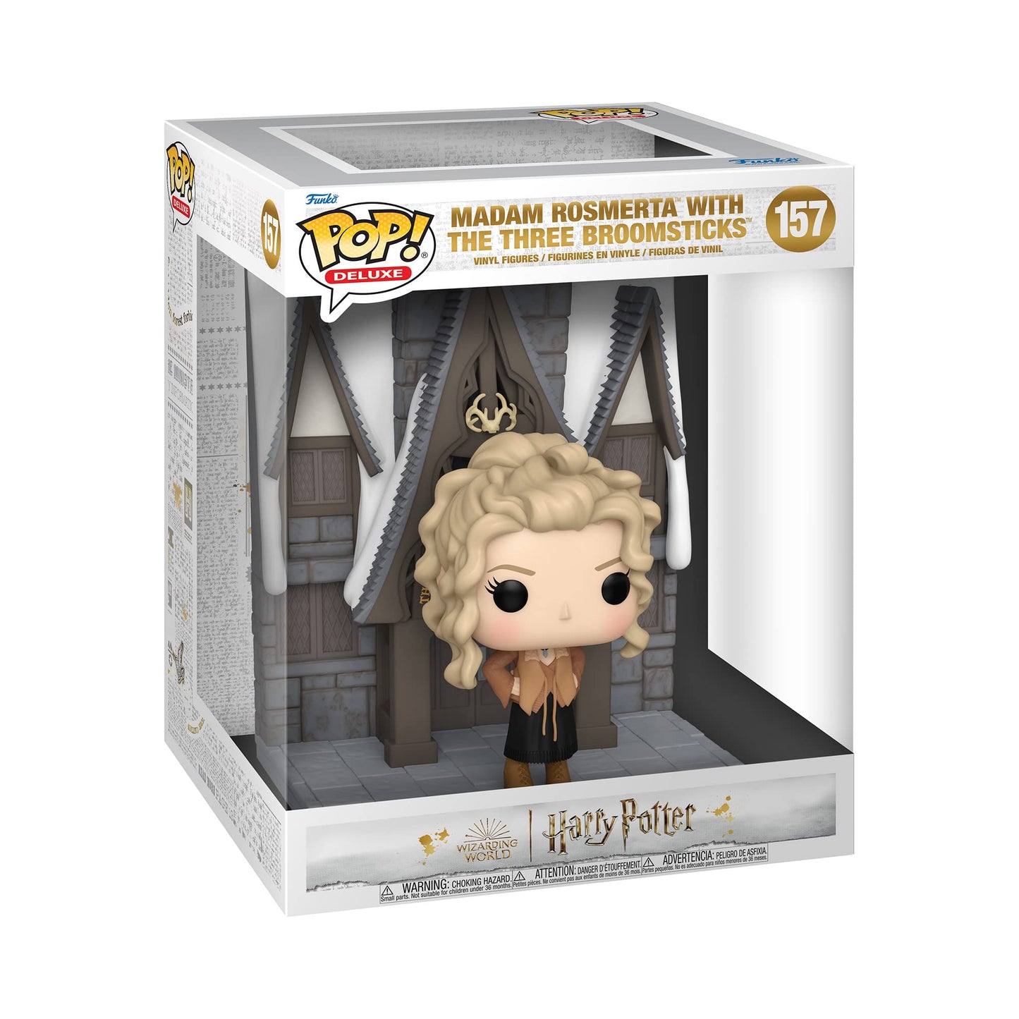 Funko Pop! Deluxe: HP Hogsmeade-3 Broomsticks With Madam Rosmerta - Harry Potter- Figura in Vinile da Collezione - Idea Regalo - Merchandising Ufficiale - Giocattoli per Bambini e Adulti