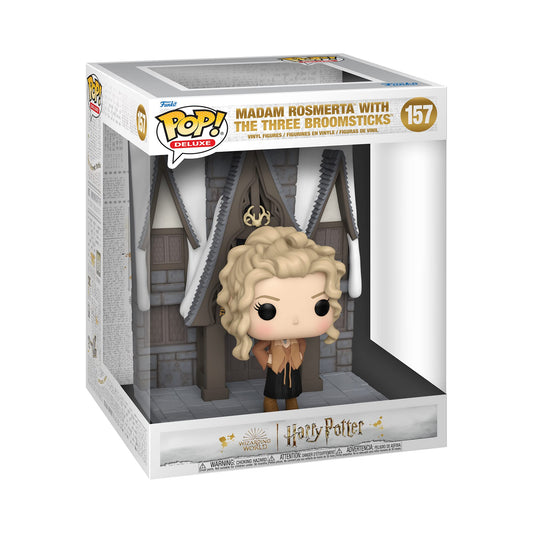 Funko Pop! Deluxe: HP Hogsmeade-3 Broomsticks With Madam Rosmerta - Harry Potter- Figura in Vinile da Collezione - Idea Regalo - Merchandising Ufficiale - Giocattoli per Bambini e Adulti