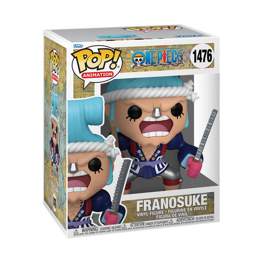 Funko Pop! Super: One Piece - Franky - Franosuke - (Wano)- Figura in Vinile da Collezione - Idea Regalo - Merchandising Ufficiale - Giocattoli per Bambini e Adulti - Anime Fans