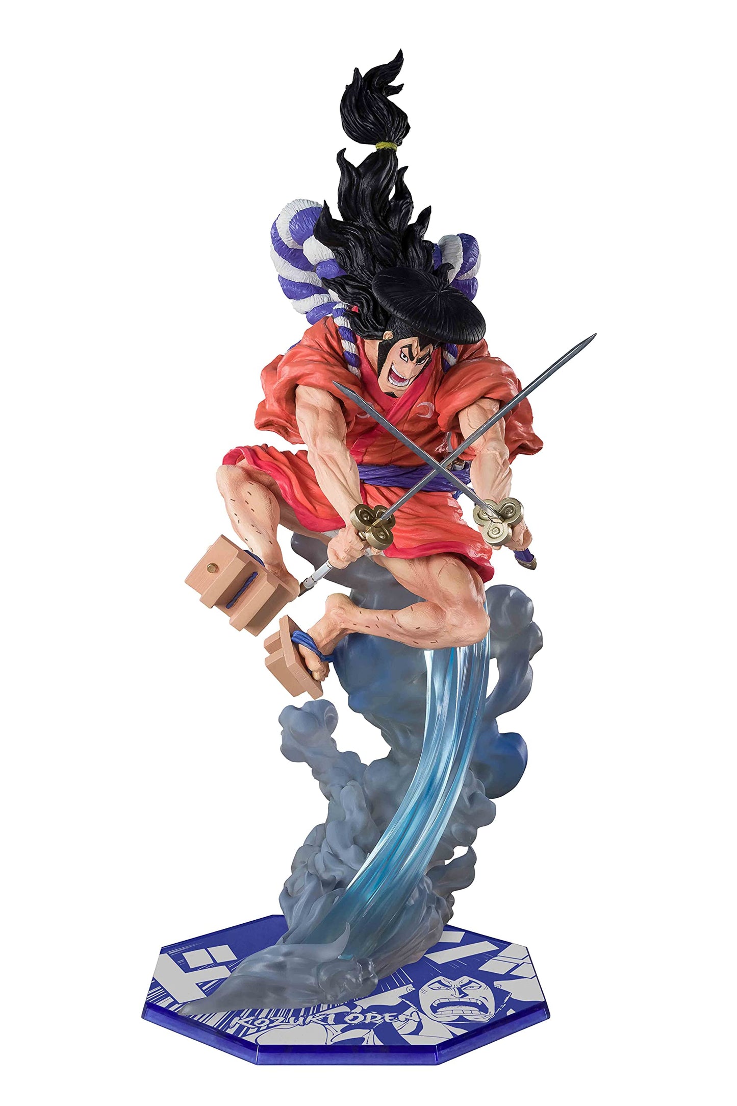 Bandai 76123 - one piece - figuarts zero - kozuki oden 30cm, Multicolore