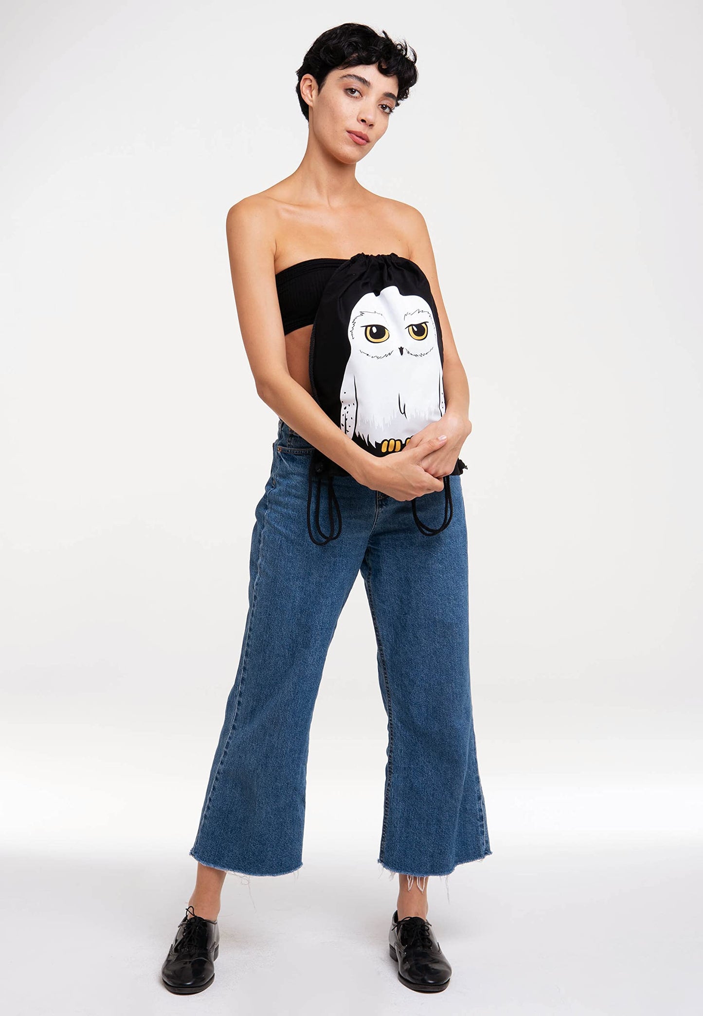 LOGOSHIRT - Harry Potter - gufo - Hedwig - Sacca Gym - design originale concesso su licenza