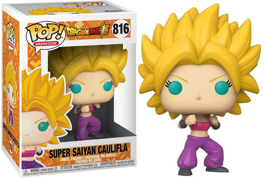 Funko Pop! Animation: DBS - SS Caulifla - Dragon Ball - Figura in Vinile da Collezione - Idea Regalo - Merchandising Ufficiale - Giocattoli per Bambini e Adulti - Anime Fans