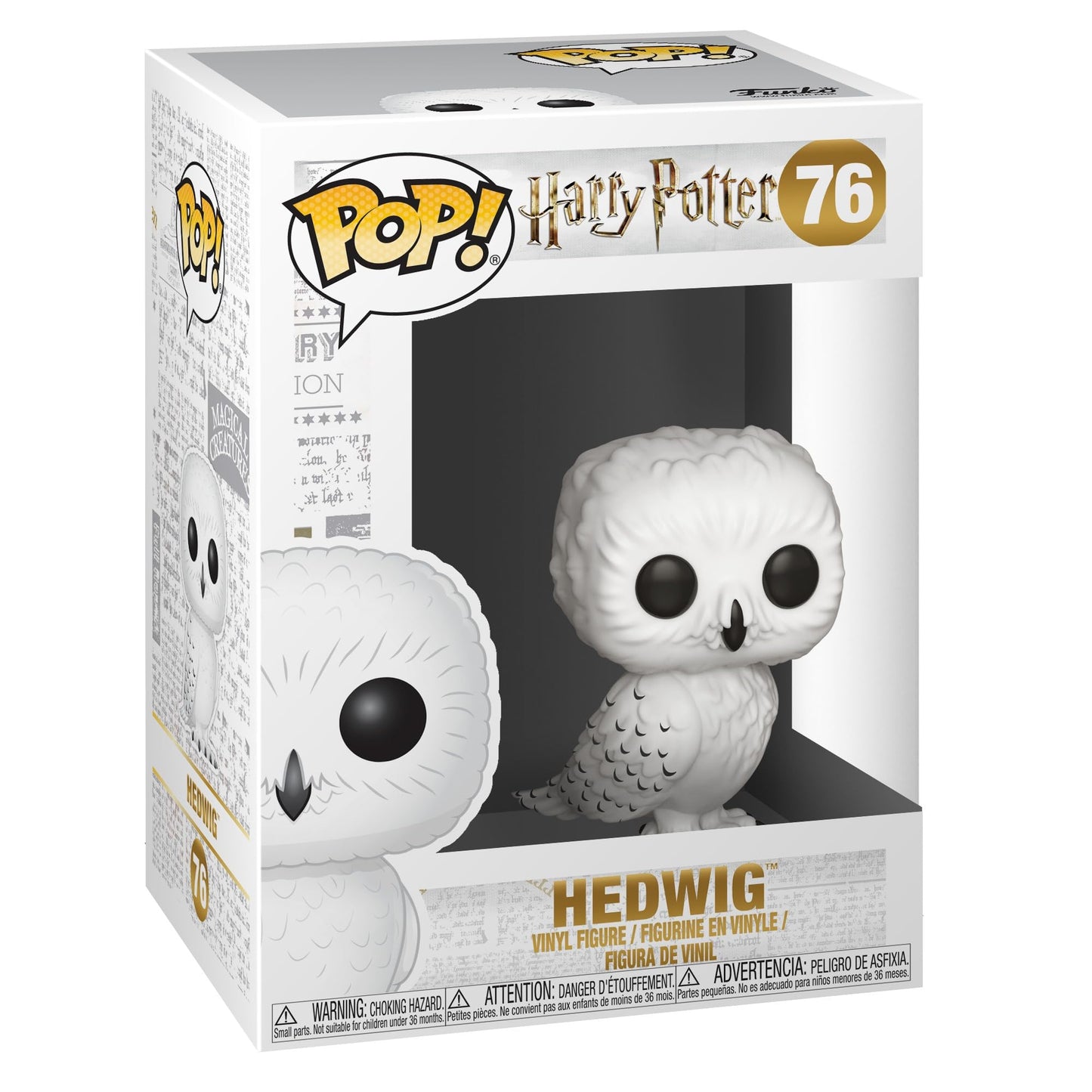 Funko Pop! Harry Potter: - Hedwig - Edvige- Figura in Vinile da Collezione - Idea Regalo - Merchandising Ufficiale - Giocattoli per Bambini e Adulti - Movies Fans - Figura per i Collezionisti