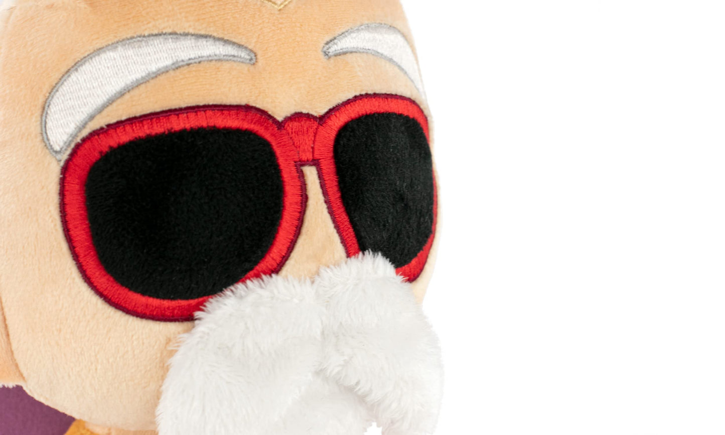 Peluche dei Personaggi di Dragon Ball 28cm - Goku, Maestro Muten, Crilin, Pual - qualità Super Soft (28cm con Display, Maestro Muten)