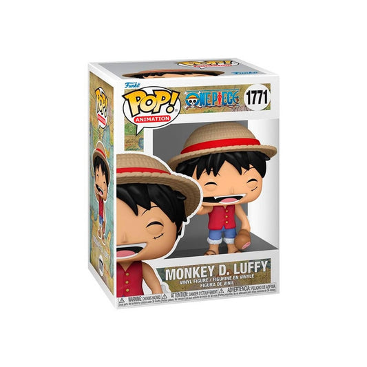 Funko Pop! Animation: OP - (Refresh) - Monkey D. Luffy - One Piece - Figura in Vinile da Collezione - Idea Regalo - Merchandising Ufficiale - Giocattoli per Bambini e Adulti - Anime Fans
