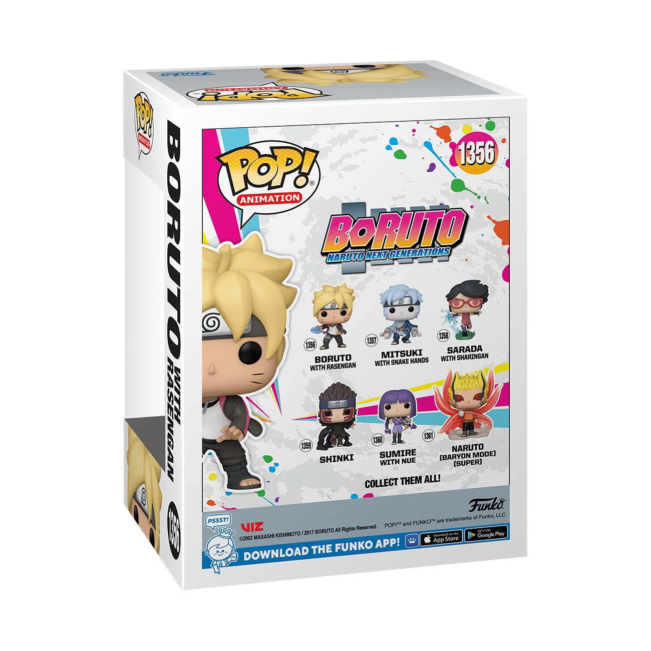 Funko Pop! Animation: Boruto - Boruto Uzumaki With Rasengan - Boruto: Naruto Next Generations - Figura in Vinile da Collezione - Idea Regalo - Merchandising Ufficiale - Anime Fans
