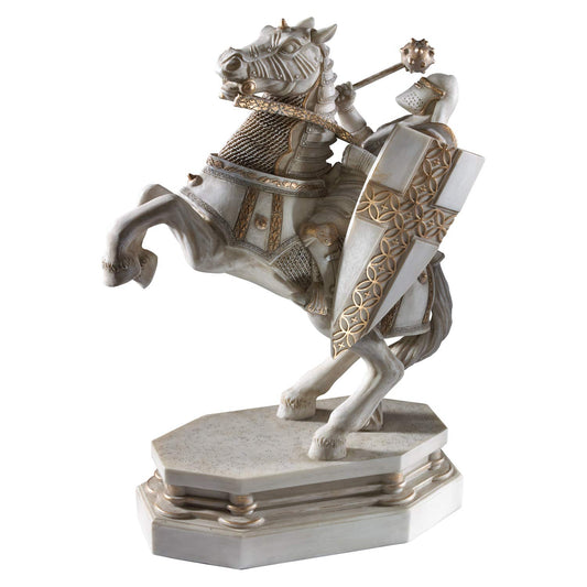 La Nobile Collezione White Knight Bookend