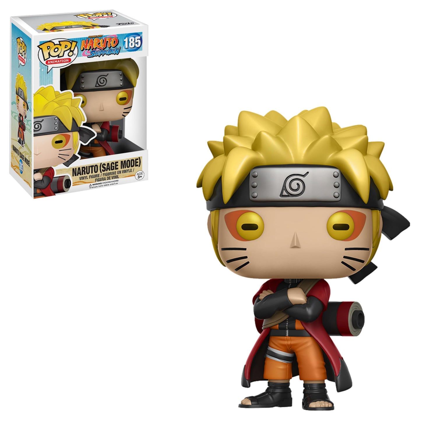 Funko Shippuden-Naruto (Sage Mode) Figurina, Multicolore, 12998