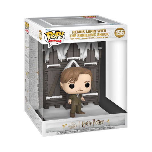 Funko Pop! Deluxe: HP Hogsmeade - The Shrieking Shack Shack With Lupin - Harry Potter- Figura in Vinile da Collezione - Idea Regalo - Merchandising Ufficiale - Giocattoli per Bambini e Adulti