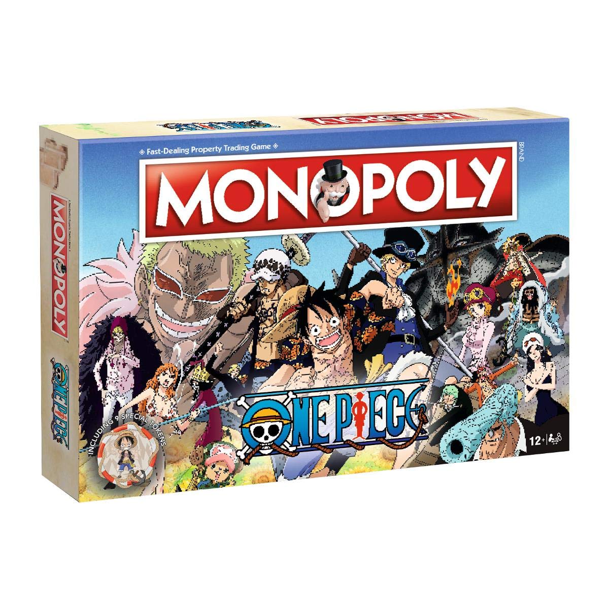 Gioco da tavolo monopoly One Piece, 2-8 giocaori