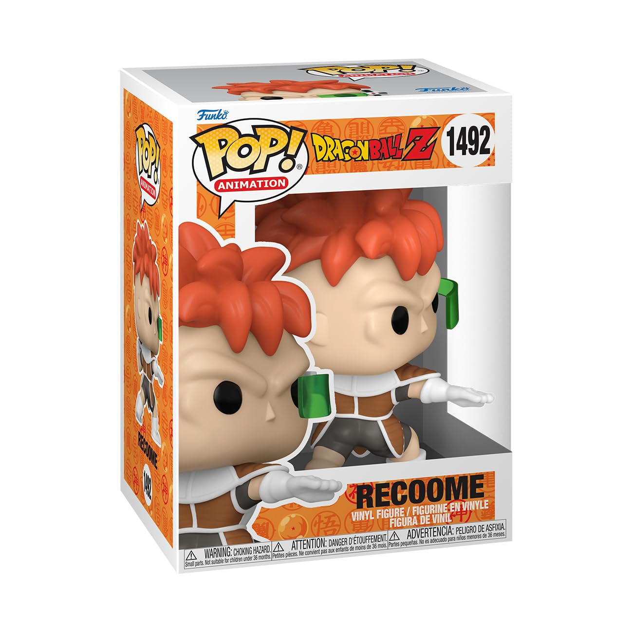 Funko POP! Animation: Dragon Ball Z - Recoome - Figura in Vinile da Collezione - Idea Regalo - Merchandising Ufficiale - Giocattoli per Bambini e Adulti - Anime Fans - Figura per i Collezionisti