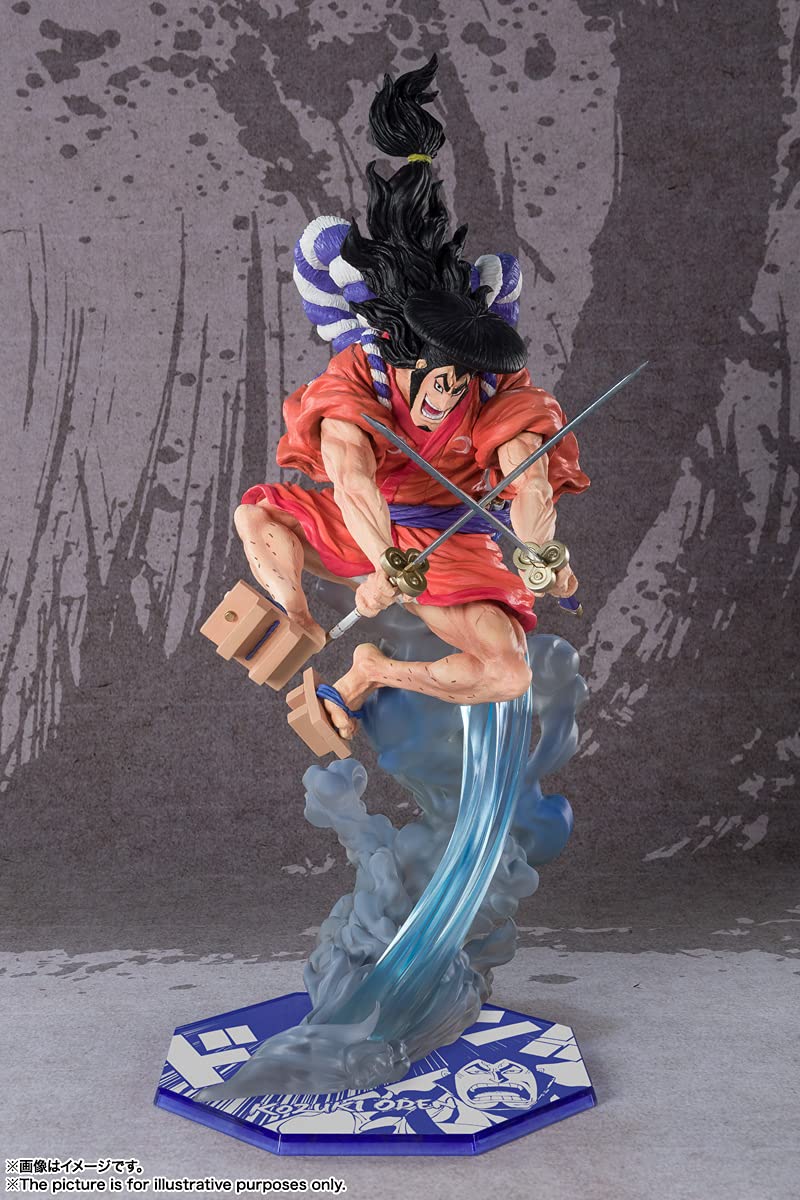 Bandai 76123 - one piece - figuarts zero - kozuki oden 30cm, Multicolore