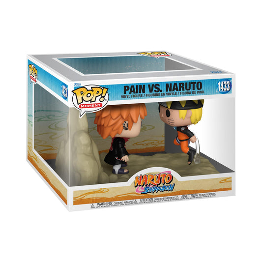 Funko Pop! Moment: Naruto Uzumaki - Pain V Naruto Uzumaki - Figura in Vinile da Collezione - Idea Regalo - Merchandising Ufficiale - Giocattoli per Bambini e Adulti - Anime Fans