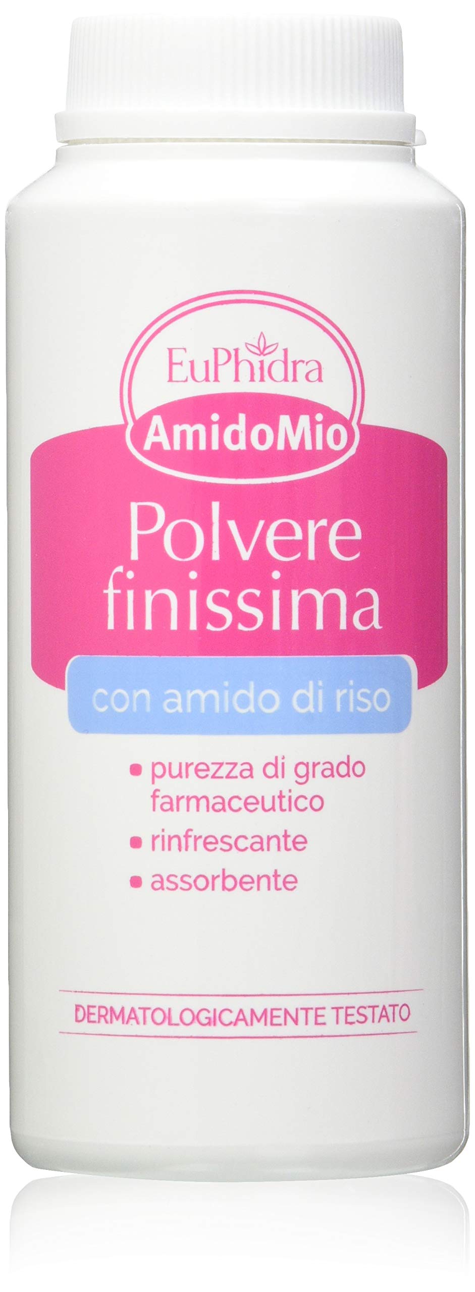 Amidomio Euphidra Polvere Finissima, Bianco E Fucsia, 100 g