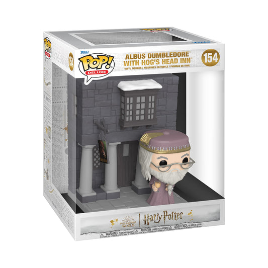 Funko Pop! Deluxe: HP Hogsmeade - Hog's Head With Dumbledore - Harry Potter- Figura in Vinile da Collezione - Idea Regalo - Merchandising Ufficiale - Giocattoli per Bambini e Adulti