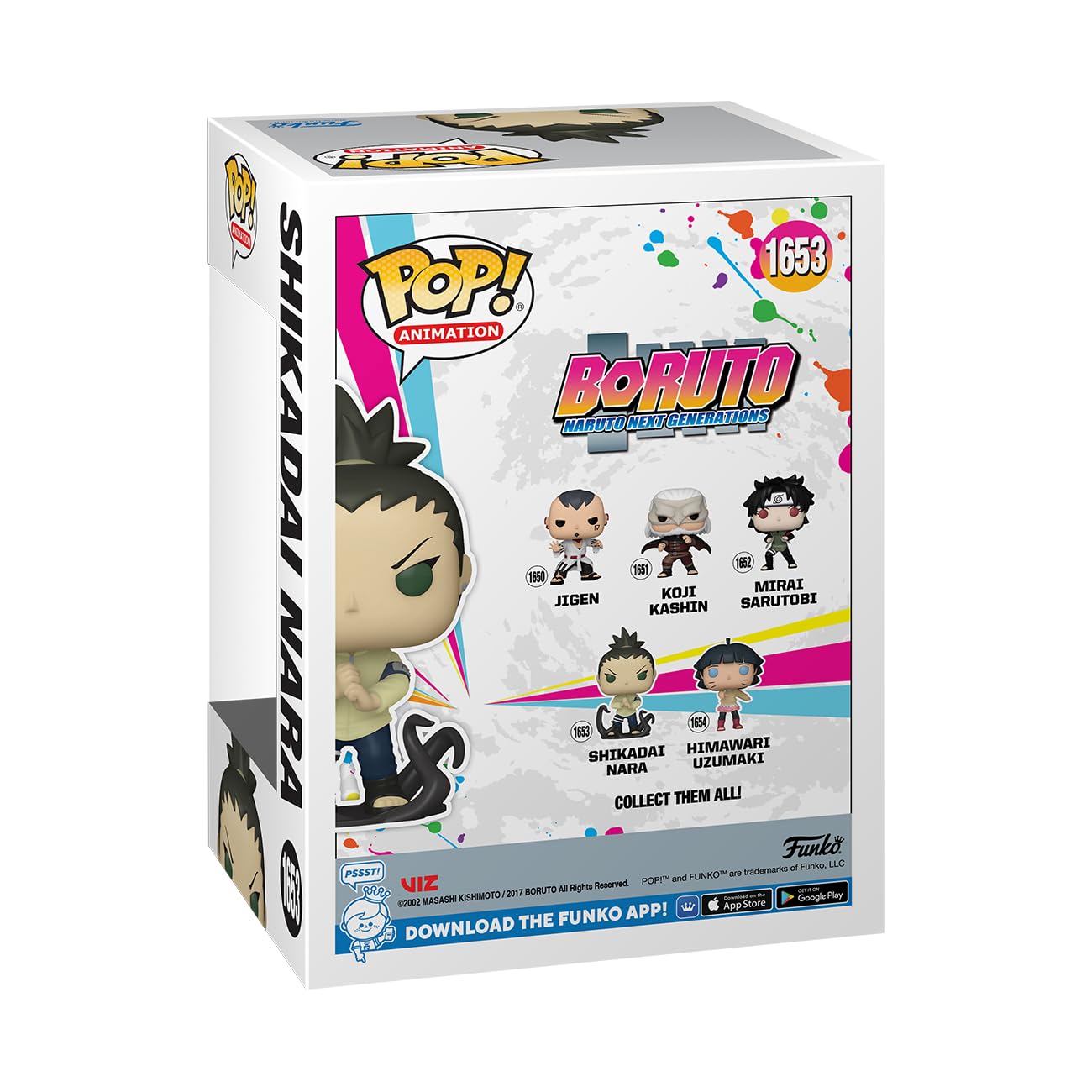 Funko POP! Animation: Boruto - Shikadai Nara - Boruto: Naruto Next Generations - Figura in Vinile da Collezione - Idea Regalo - Merchandising Ufficiale - Giocattoli per Bambini e Adulti - Anime Fans