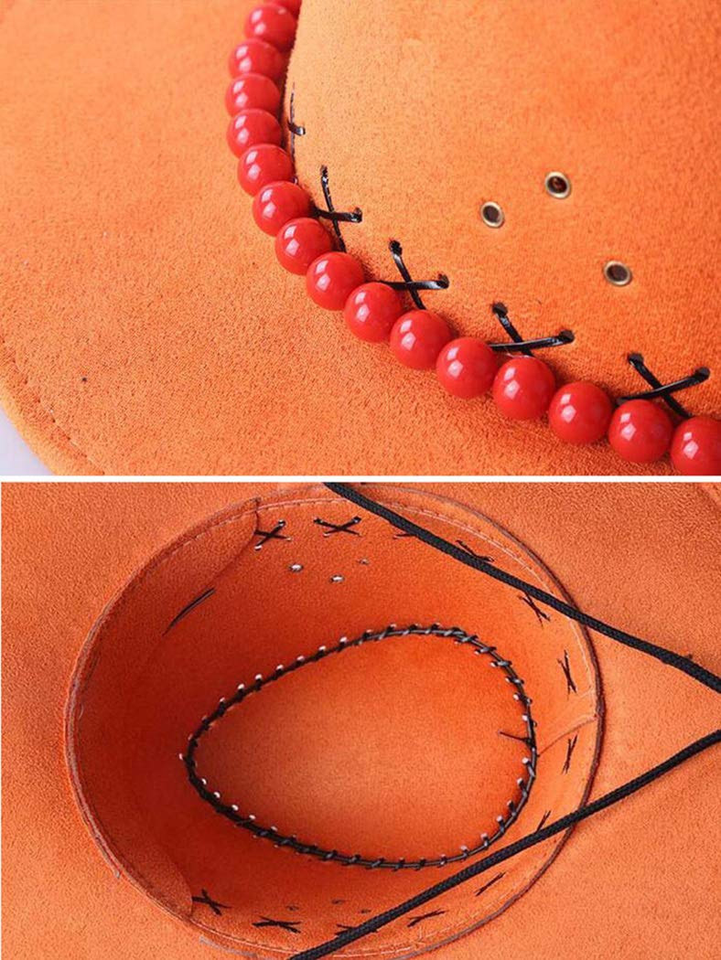 WANHONGYUE One Piece Portgas·D·Ace Anime Cosplay Cappelli da Cowboy Australiano Occidentale Bush Cappello