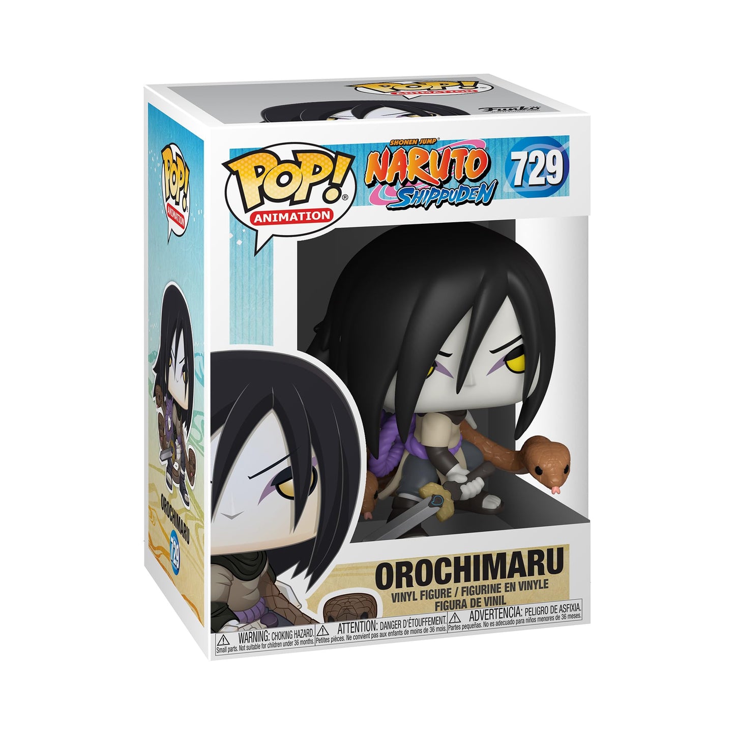 Funko POP! Animation: Naruto-Orochimaru - Figura in Vinile da Collezione - Idea Regalo - Merchandising Ufficiale - Giocattoli per Bambini e Adulti - Anime Fans - Figura da Collezione e da Esposizione