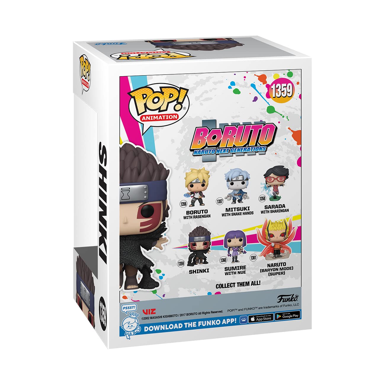 Funko Pop! Animation: Boruto - Shinki - Boruto: Naruto Next Generations - Figura in Vinile da Collezione - Idea Regalo - Merchandising Ufficiale - Giocattoli per Bambini e Adulti - Anime Fans