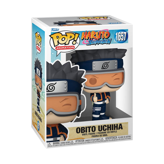 Funko Pop! Animation: Naruto - Obito Uchiha - (Kid) - Naruto Shippuden - Figura in Vinile da Collezione - Idea Regalo - Merchandising Ufficiale - Giocattoli per Bambini e Adulti - Anime Fans