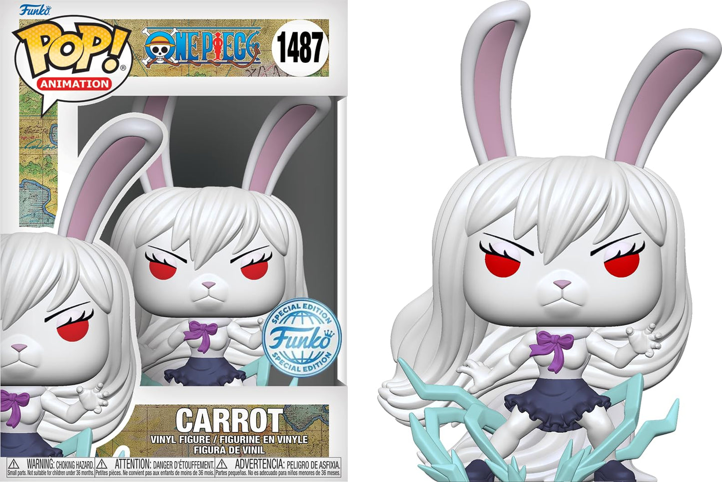 Funko Pop! - One Piece #1487 Carrot Special Edition Figure 9cm