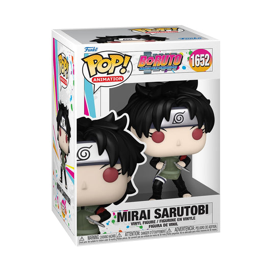 Funko POP! Animation: Boruto - Mirai Sarutobi - Boruto: Naruto Next Generations - Figura in Vinile da Collezione - Idea Regalo - Merchandising Ufficiale - Giocattoli per Bambini e Adulti - Anime Fans