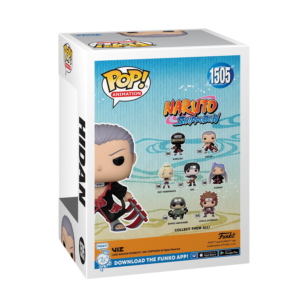 Funko Pop! Animation: Naruto - Hidan - 1/6 Odds For Rare Chase Variant - Figura in Vinile da Collezione - Idea Regalo - Merchandising Ufficiale - Anime Fans, modelli assortiti