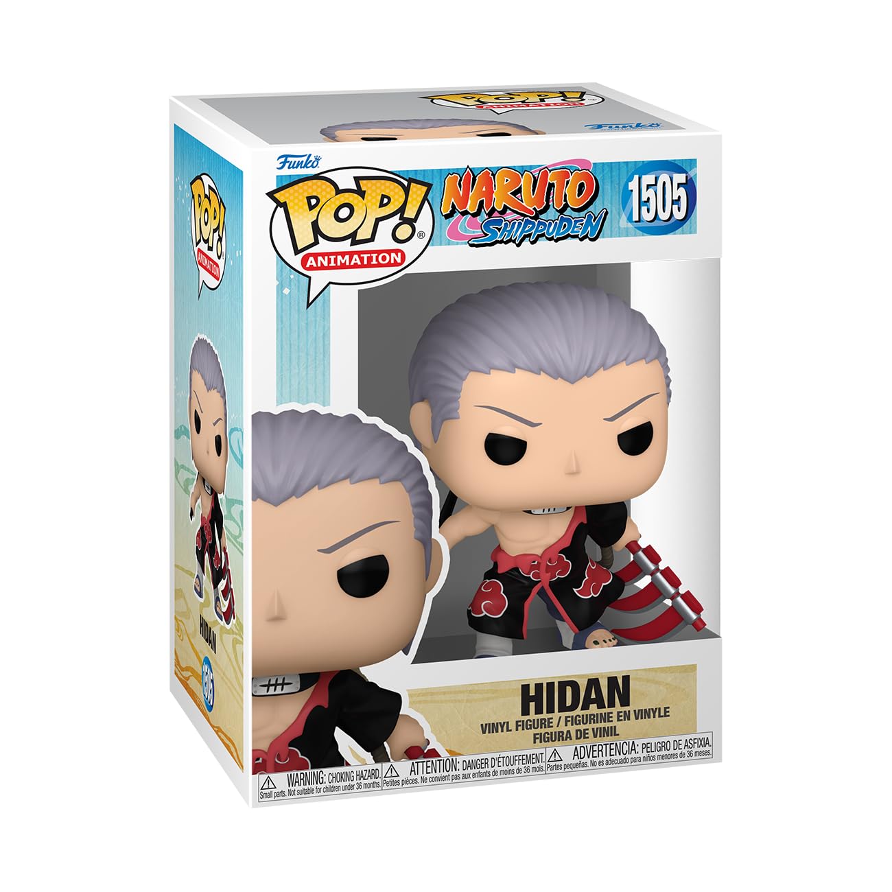 Funko Pop! Animation: Naruto - Hidan - 1/6 Odds For Rare Chase Variant - Figura in Vinile da Collezione - Idea Regalo - Merchandising Ufficiale - Anime Fans, modelli assortiti