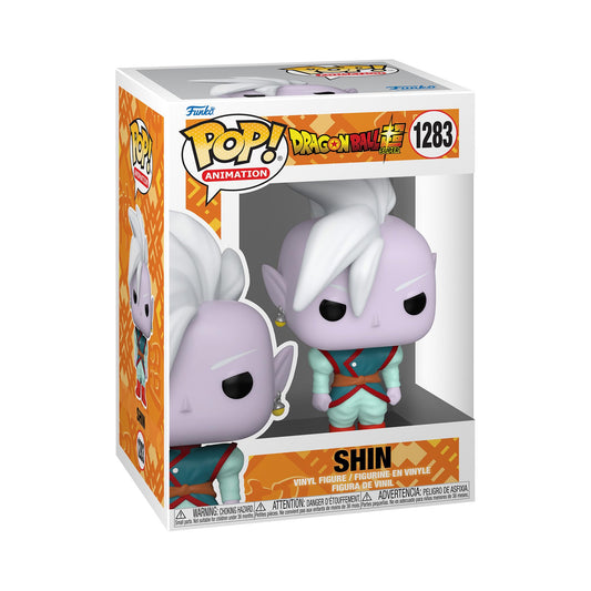 Funko Pop! Animation: DBS - Shin - Dragon Ball - Figura in Vinile da Collezione - Idea Regalo - Merchandising Ufficiale - Giocattoli per Bambini e Adulti - Anime Fans - Figura per i Collezionisti