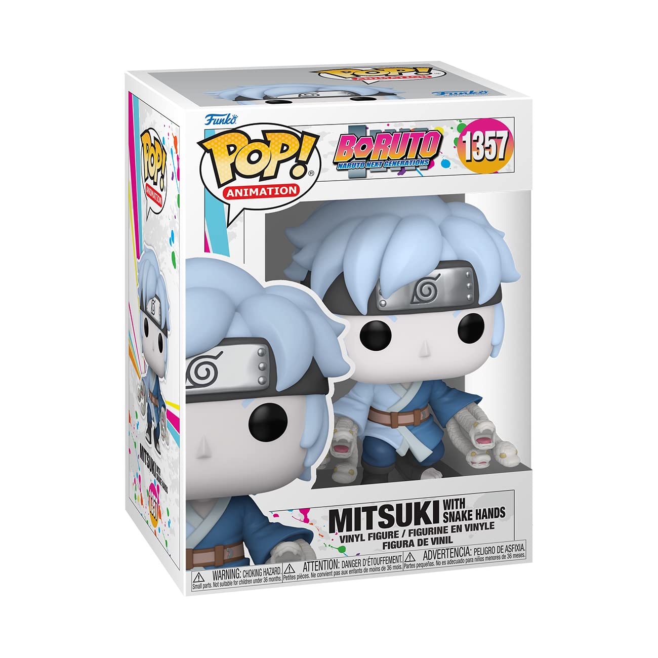 Funko Pop! Animation: Boruto - Mitsuki With Snake Hands - Boruto: Naruto Next Generations - Figura in Vinile da Collezione - Idea Regalo - Merchandising Ufficiale - Giocattoli per Bambini e Adulti