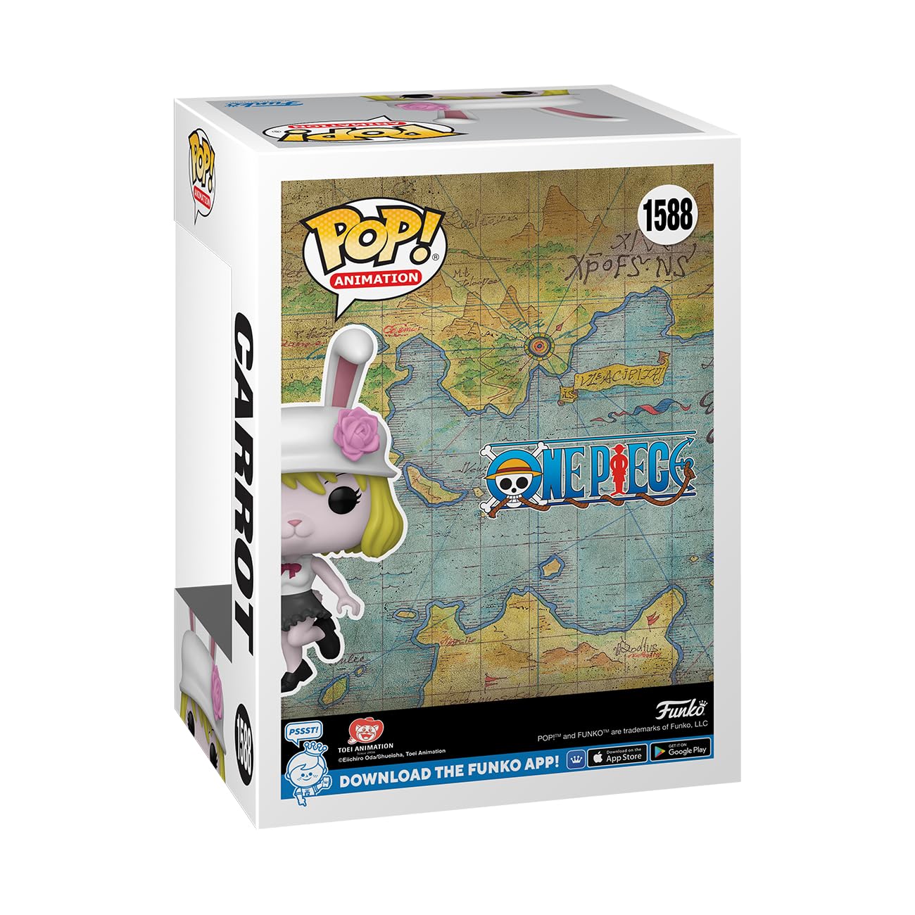 Funko POP! Animation: One Piece S8 - Carrot - Figura in Vinile da Collezione - Idea Regalo - Merchandising Ufficiale - Giocattoli per Bambini e Adulti - Anime Fans - Figura per i Collezionisti