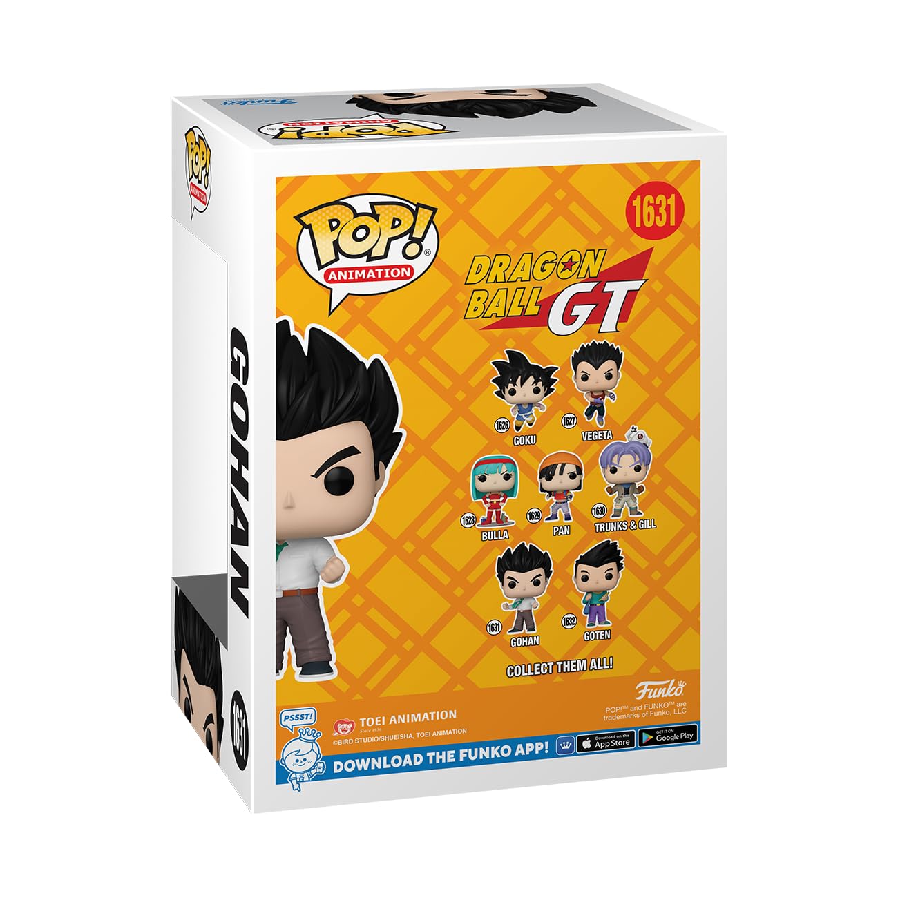 Funko Pop! Animation: DBGT - Gohan - Dragon Ball GT - Figura in Vinile da Collezione - Idea Regalo - Merchandising Ufficiale - Giocattoli per Bambini e Adulti - Anime Fans