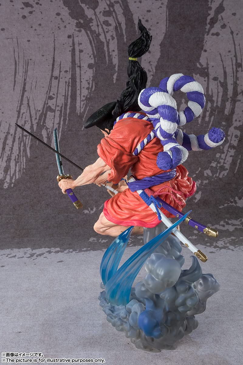 Bandai 76123 - one piece - figuarts zero - kozuki oden 30cm, Multicolore