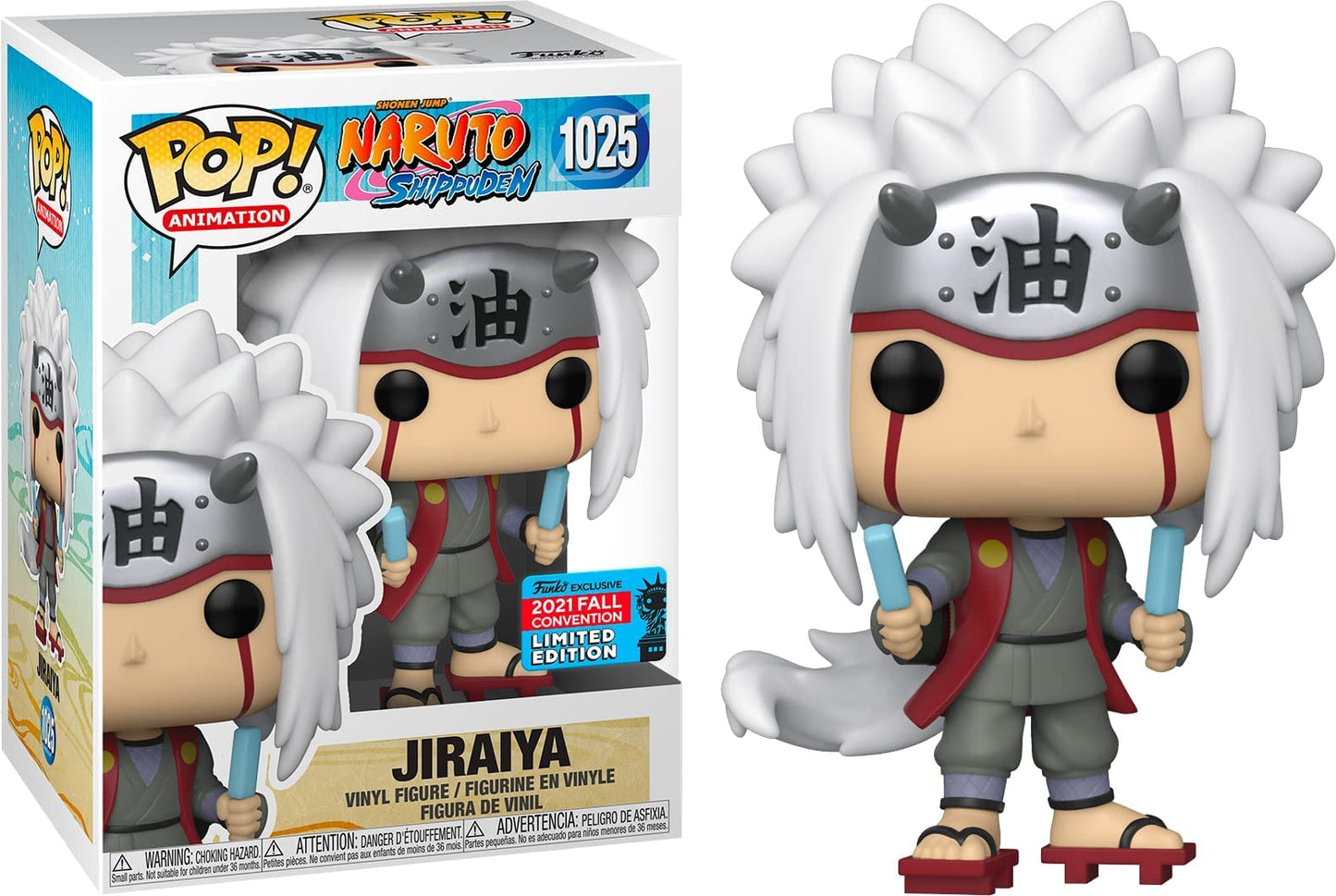 Pop! Animazione Naruto Shippuden 1025 Jiraiya Esclusivo