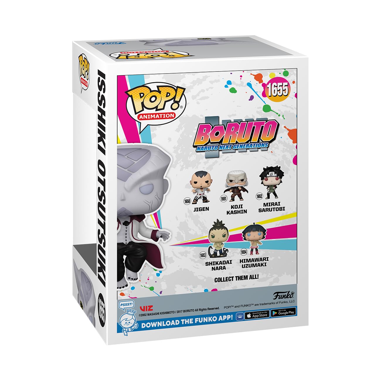 Funko Pop! Animazione: Boruto: Naruto Next Generations - Isshiki Otsutsuki, Glow in The Dark, Amazon Exclusive