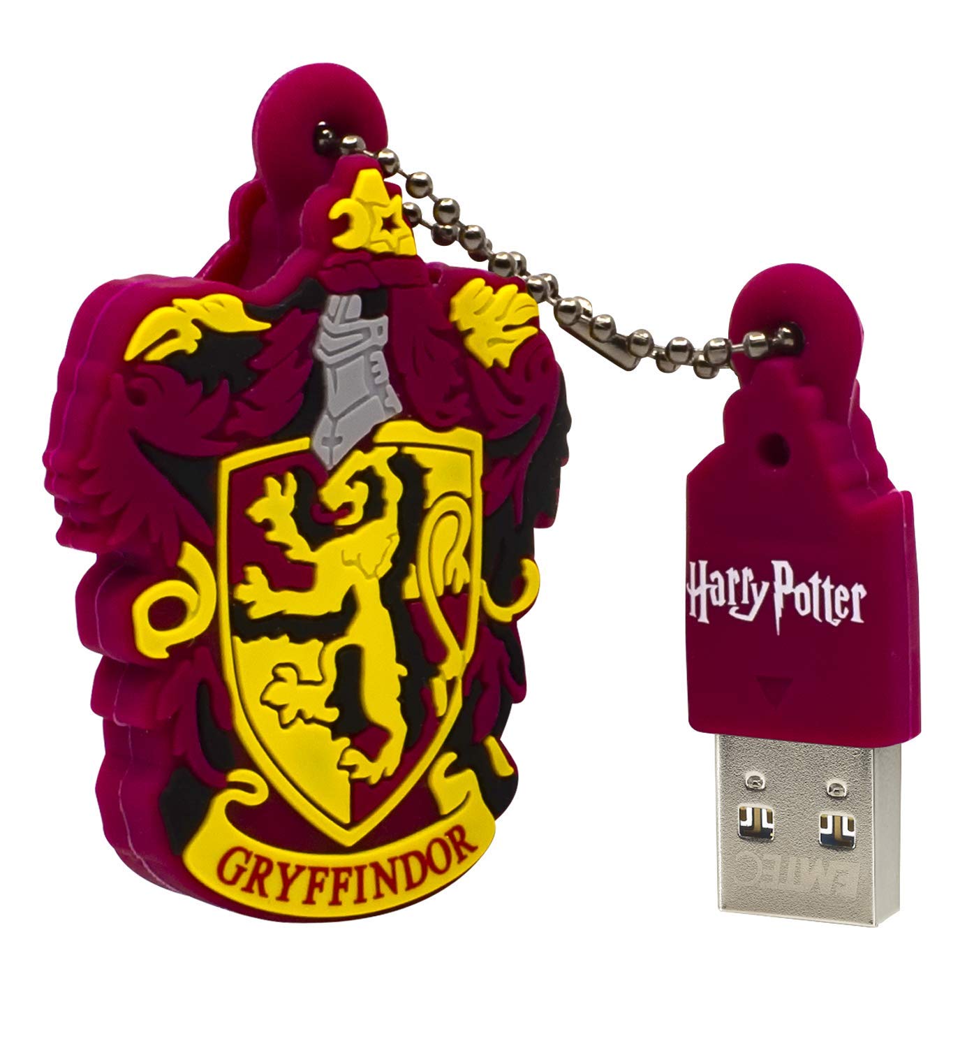 Emtec ECMMD16GHPC01 - Chiavetta USB 2.0, serie Licence, collezione Harry Potter, 16 GB, Gryffindor, in gomma morbida