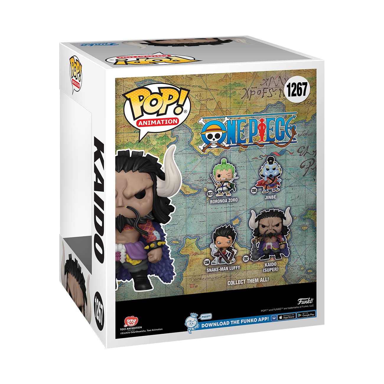 Funko Pop! Super: One Piece - Kaido- Figura in Vinile da Collezione - Idea Regalo - Merchandising Ufficiale - Giocattoli per Bambini e Adulti - Anime Fans - Figura per i Collezionisti