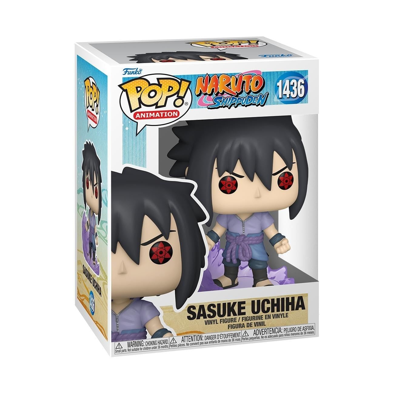 Funko Pop! Animation: Naruto - Sasuke Uchiha - (First Susano'o) - Figura in Vinile da Collezione - Idea Regalo - Merchandising Ufficiale - Giocattoli per Bambini e Adulti - Anime Fans