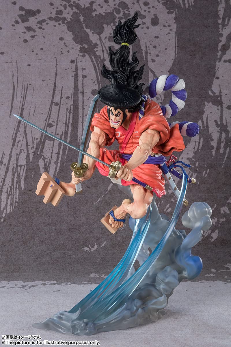 Bandai 76123 - one piece - figuarts zero - kozuki oden 30cm, Multicolore