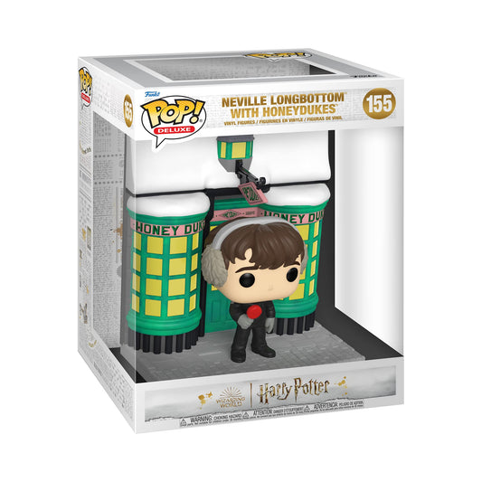 Funko Pop! Deluxe: HP Hogsmeade - Honeydukes With Neville Longbottom - Neville Paciock - Harry Potter- Figura in Vinile da Collezione - Idea Regalo - Merchandising Ufficiale - Movies Fans