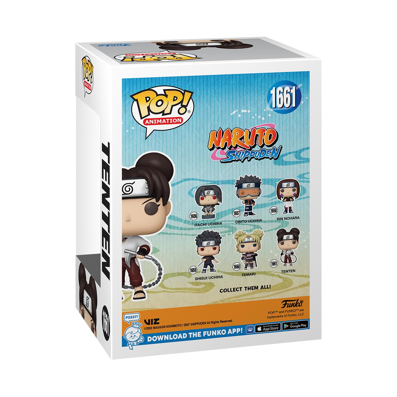 Funko Pop! Animation: Naruto - Tenten - Naruto Shippuden - Figura in Vinile da Collezione - Idea Regalo - Merchandising Ufficiale - Giocattoli per Bambini e Adulti - Anime Fans