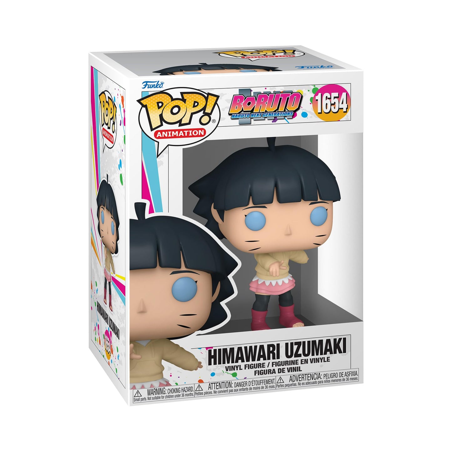 Funko POP! Animation: Boruto - Himawari Uzumaki - Probabilità di 1/6 per la Variante Chase - Boruto: Naruto Next Generations - Figura in Vinile da Collezione - Idea Regalo - Merchandising Ufficiale