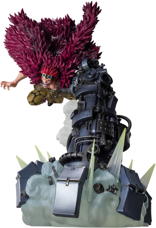 BANDAI SPIRITS MERCHANDISING LICENCE Tamashi Nations Piece Battle of Monsters on, Figuarts Zero, PVC acrilonitrile butadiene stirene, Eustass.Kid-Battaglia dei Mostri su Onigashima, One Size