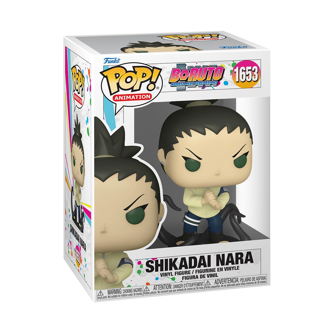 Funko POP! Animation: Boruto - Shikadai Nara - Boruto: Naruto Next Generations - Figura in Vinile da Collezione - Idea Regalo - Merchandising Ufficiale - Giocattoli per Bambini e Adulti - Anime Fans