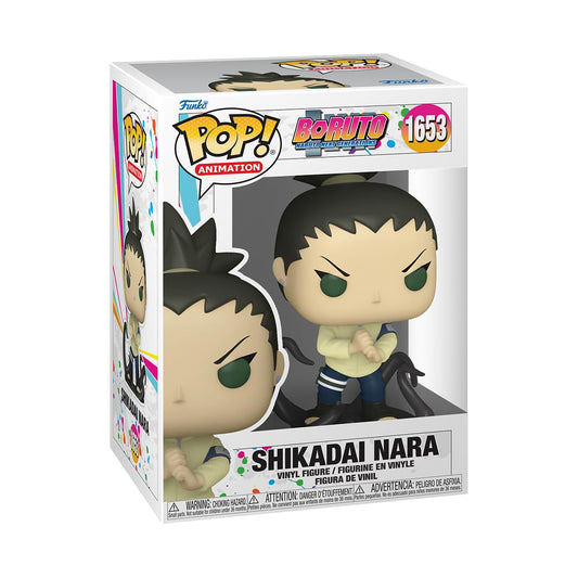 Funko POP! Animation: Boruto - Shikadai Nara - Boruto: Naruto Next Generations - Figura in Vinile da Collezione - Idea Regalo - Merchandising Ufficiale - Giocattoli per Bambini e Adulti - Anime Fans