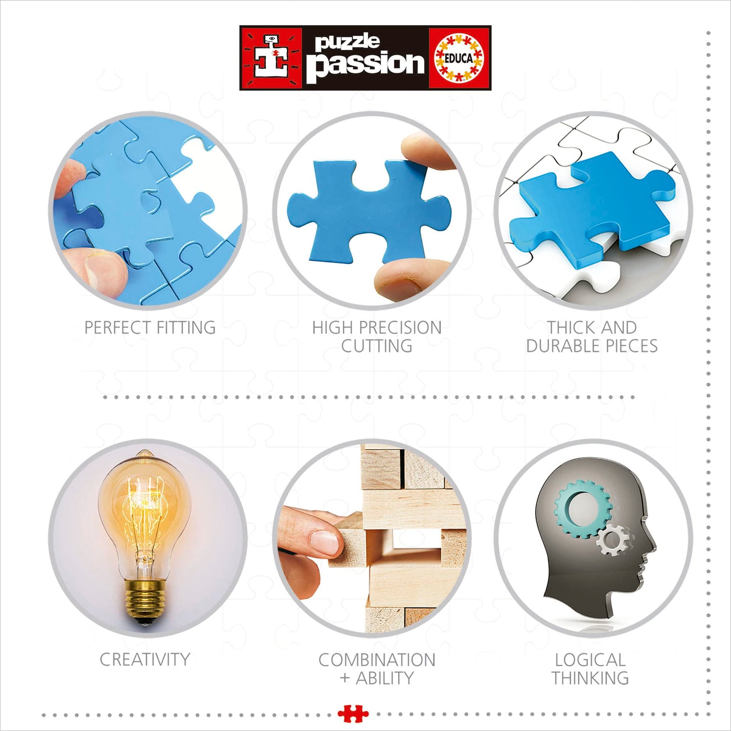 Educa - Puzzle 500 pezzi per adulti | Dragon Ball. Pezzi perfettamente finiti e sicuri per i bambini. Misura 34 x 48 cm. Include colla fix Puzzle. Da 11 anni (19009)